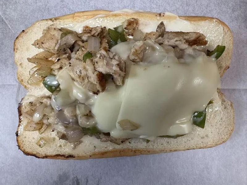Chicken philly at Tiktok Wings, a Fast Food Restaurant in Syracuse
